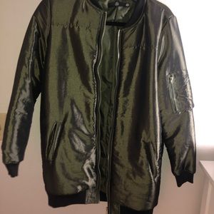 Army green jacket